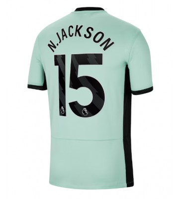 Chelsea Nicolas Jackson #15 Tredje Tröja 2023-24 Kortärmad
